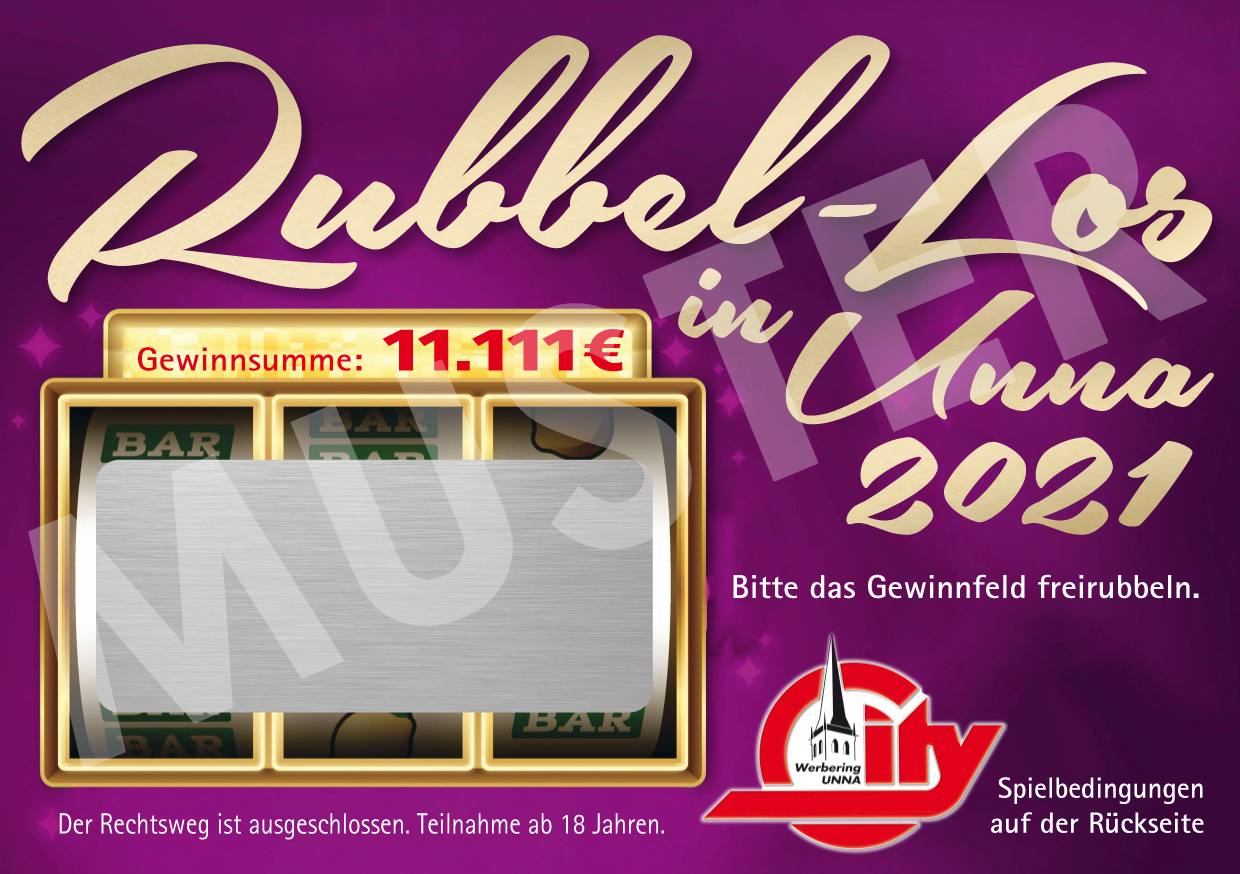 Rubbellos des City-Werberings