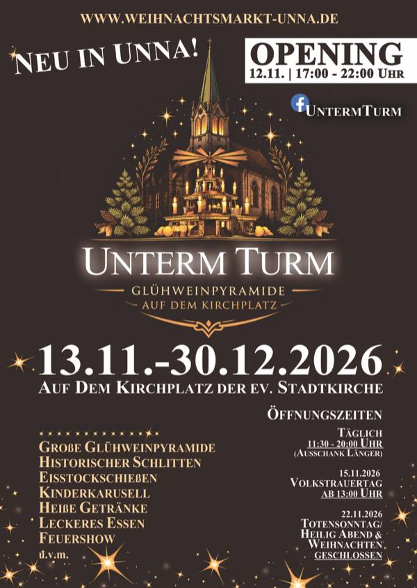 Plakat Unterm Turm 2026
